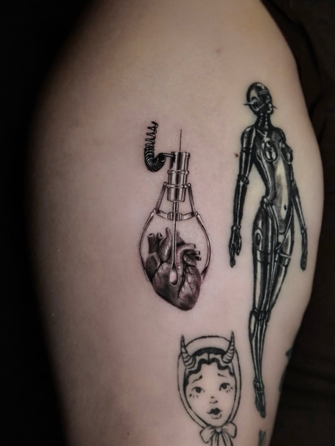 Tattoo by @anissatattoos — realism, black_and_grey