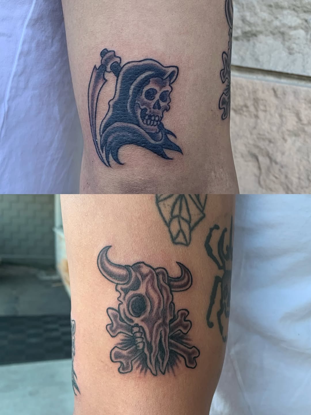 Tattoo by @beehemothtattoo — american_traditional, black_and_grey