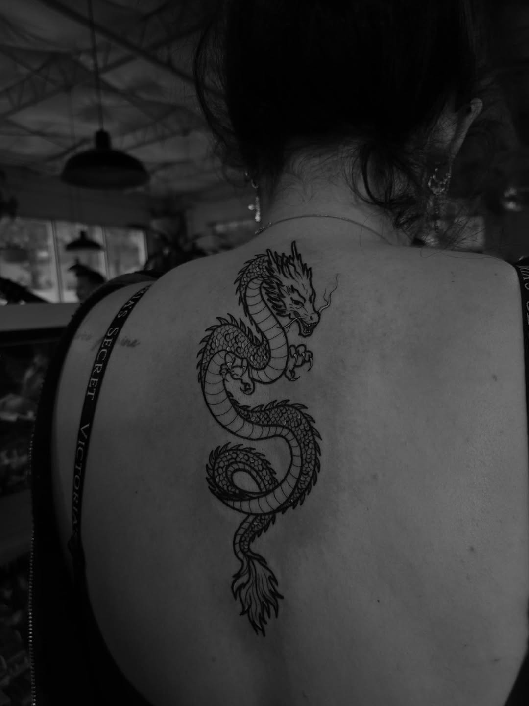 Tattoo by @emogirltattoo — japanese_irezumi, blackwork