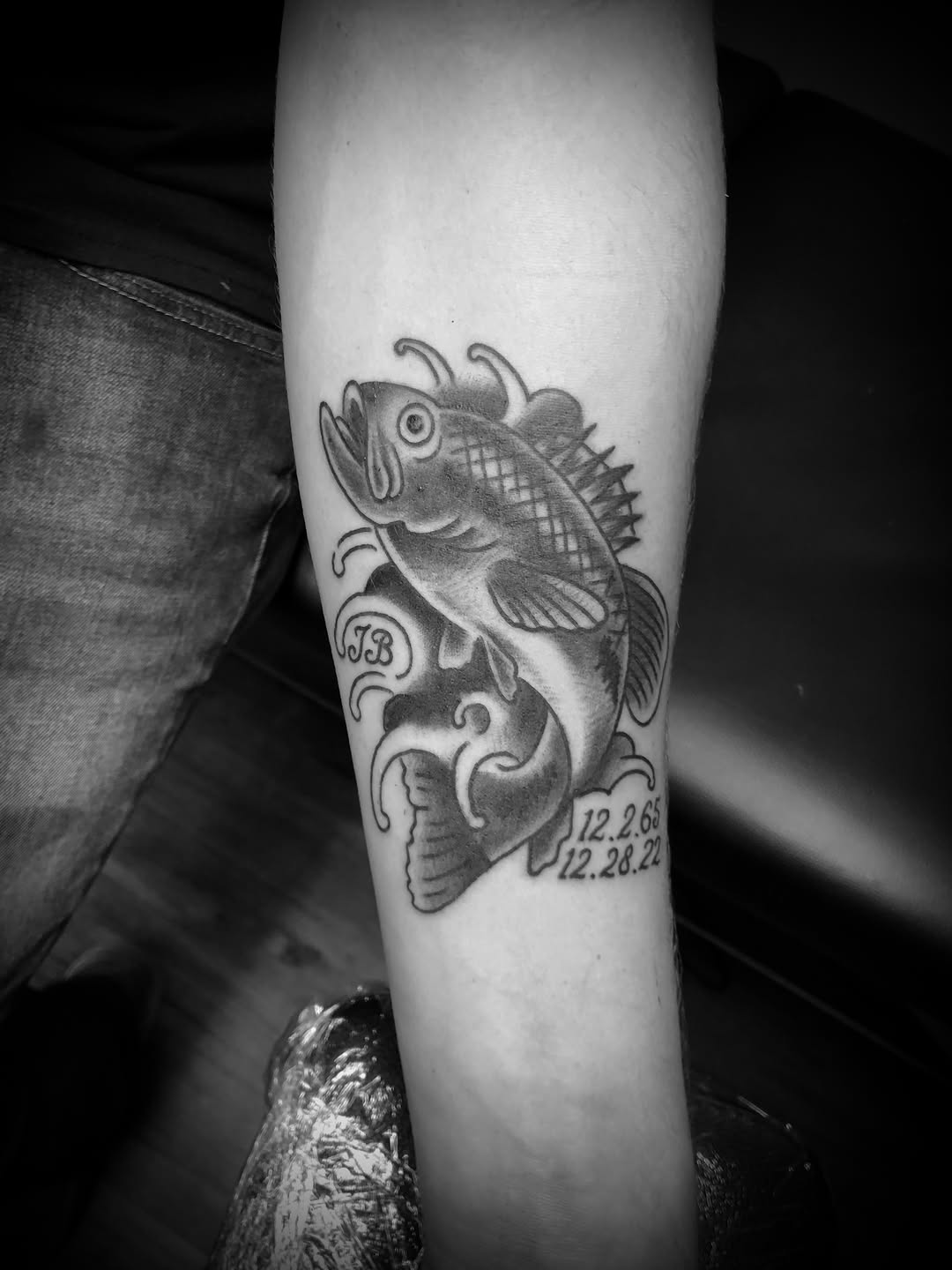 Tattoo by @marble_tattoos — american_traditional, black_and_grey