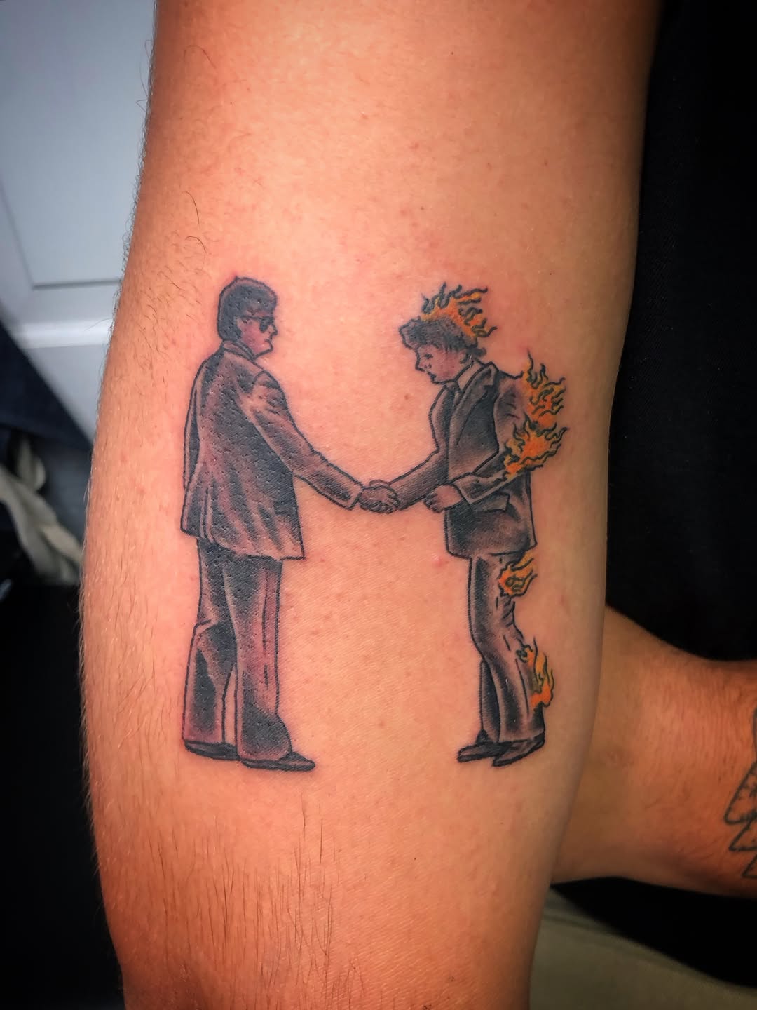 Tattoo by @marble_tattoos — realism, black_and_grey