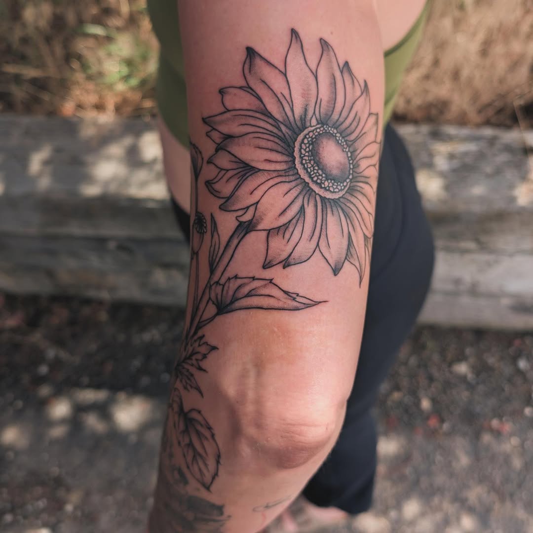 Tattoo by @uprootedtattooing — fine_line, black_and_grey
