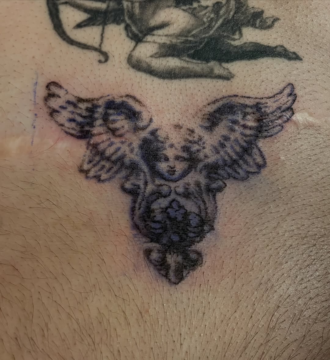 Tattoo by @ghostsartcorner — black_and_grey, realism