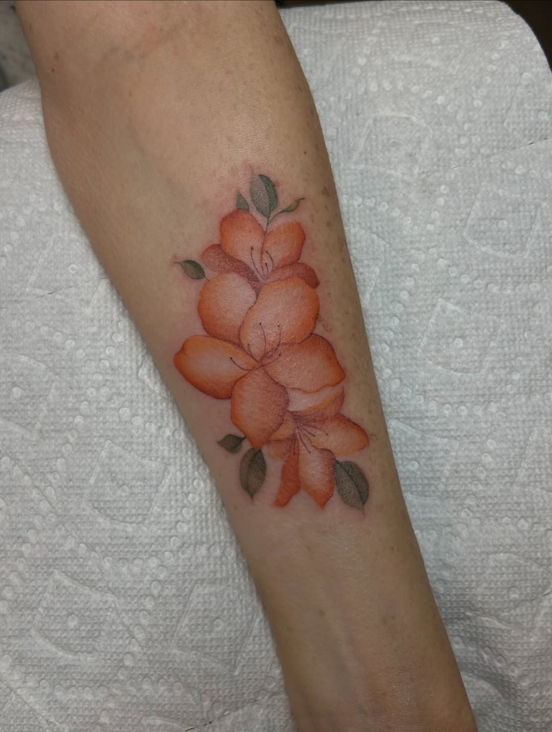 Tattoo by @tattoosbyalyssa — watercolor