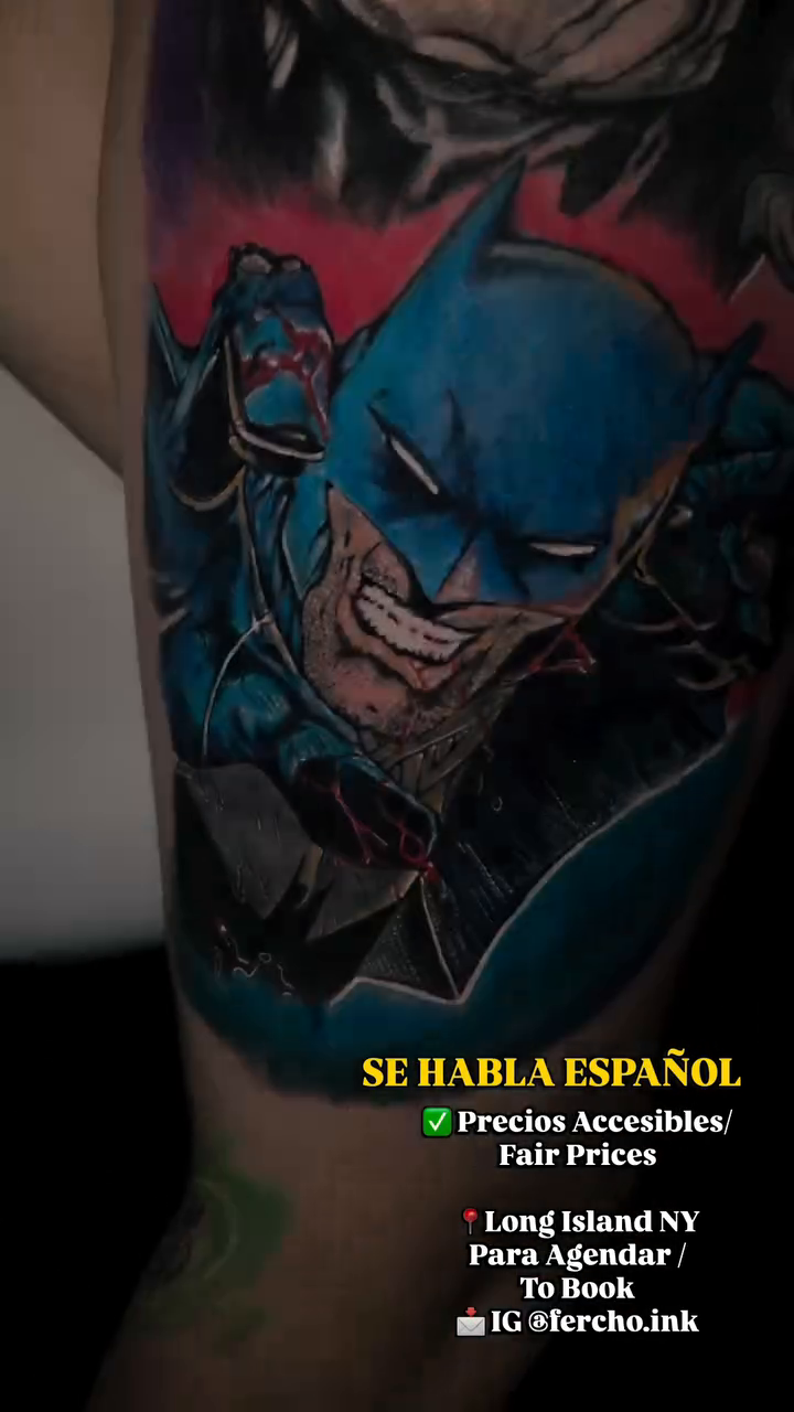 Tattoo by @fercho.ink — realism, trash_polka