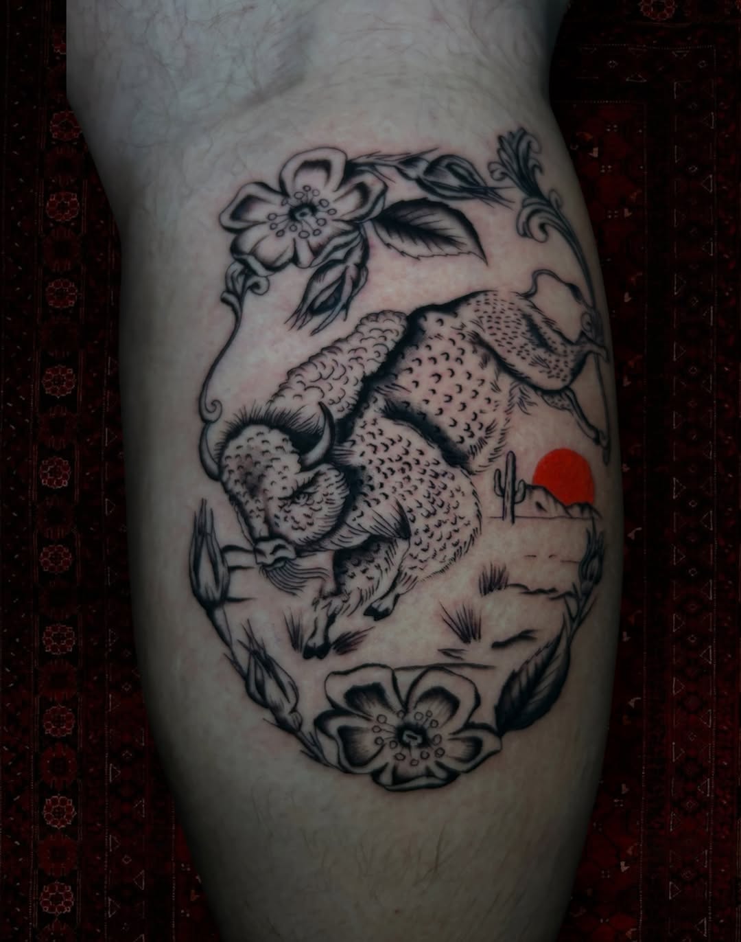 Tattoo by @doomwizardtattoo — black_and_grey, illustrative