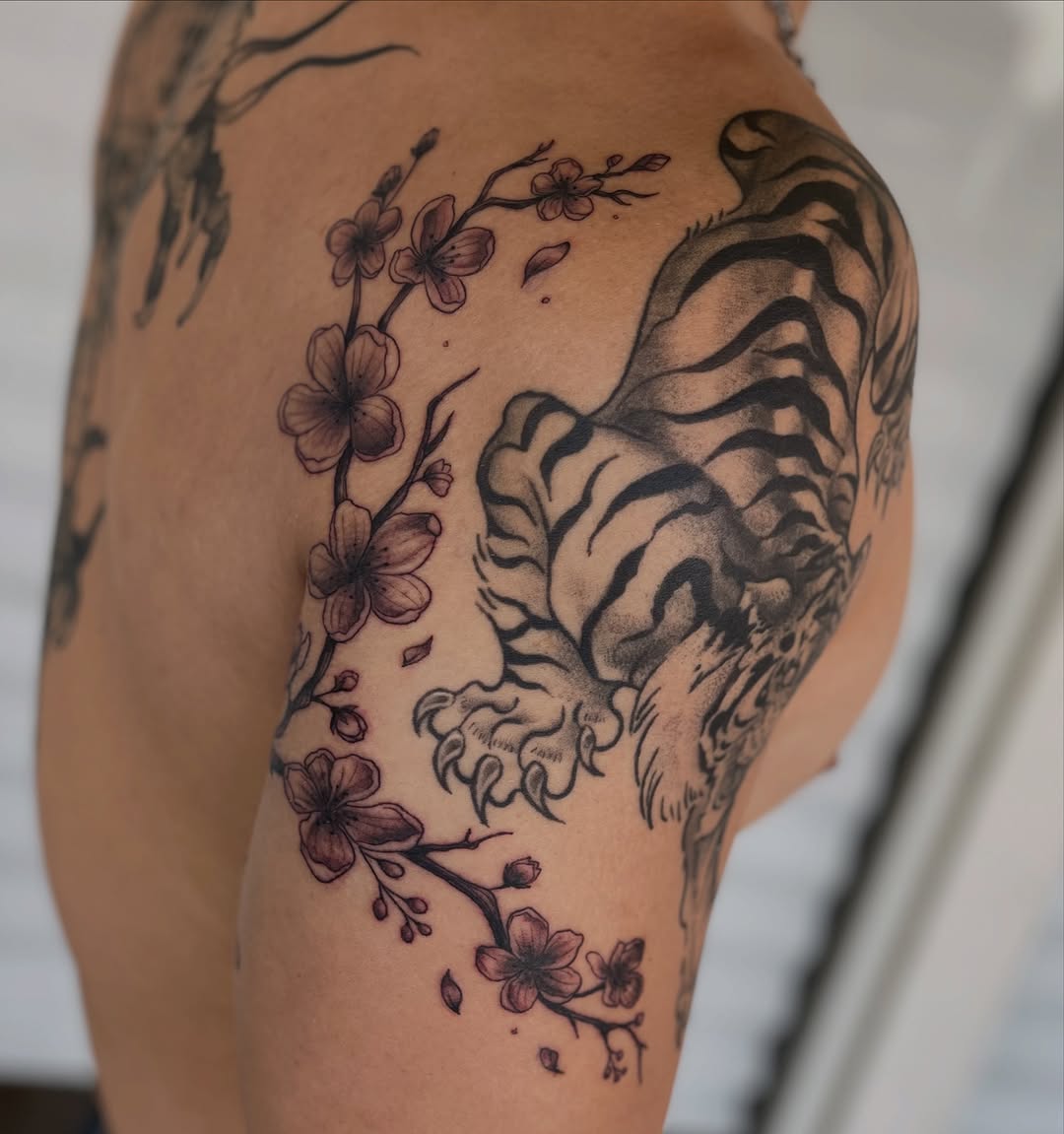 Tattoo by @soft.grimm — japanese_irezumi, realism