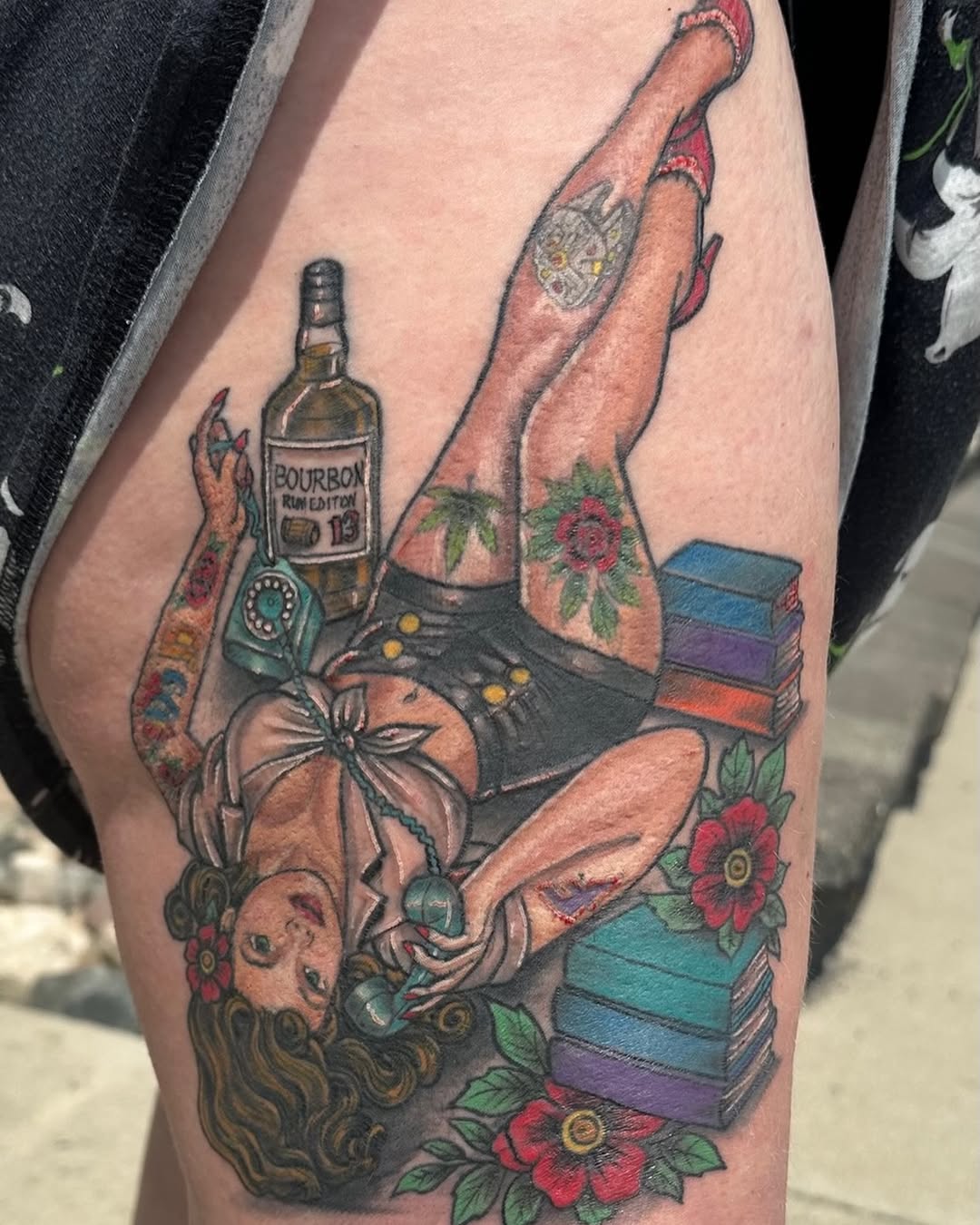 Tattoo by @josh.d.anderson — american_traditional, neo_traditional