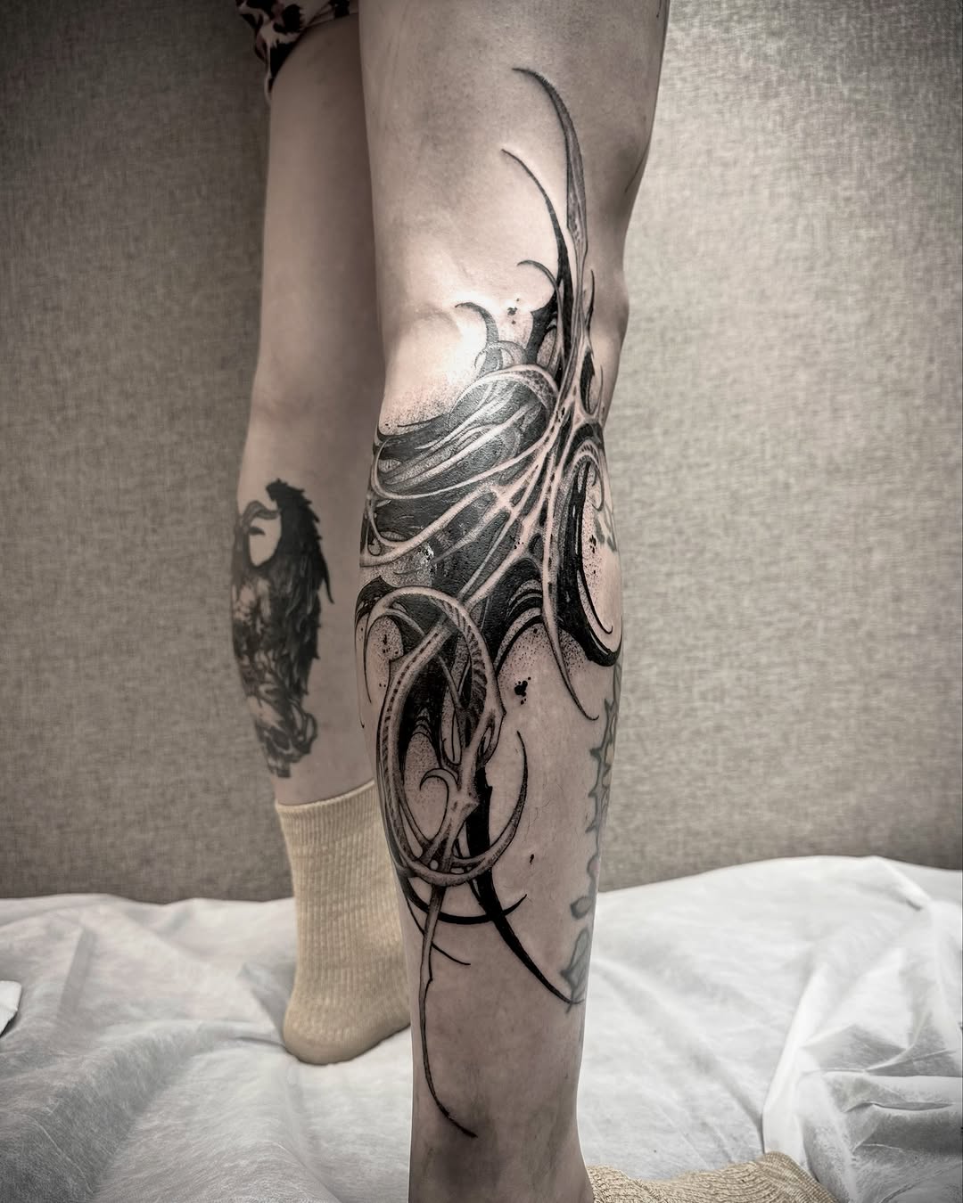 Tattoo by @blacklagoon___ — blackwork, ornamental