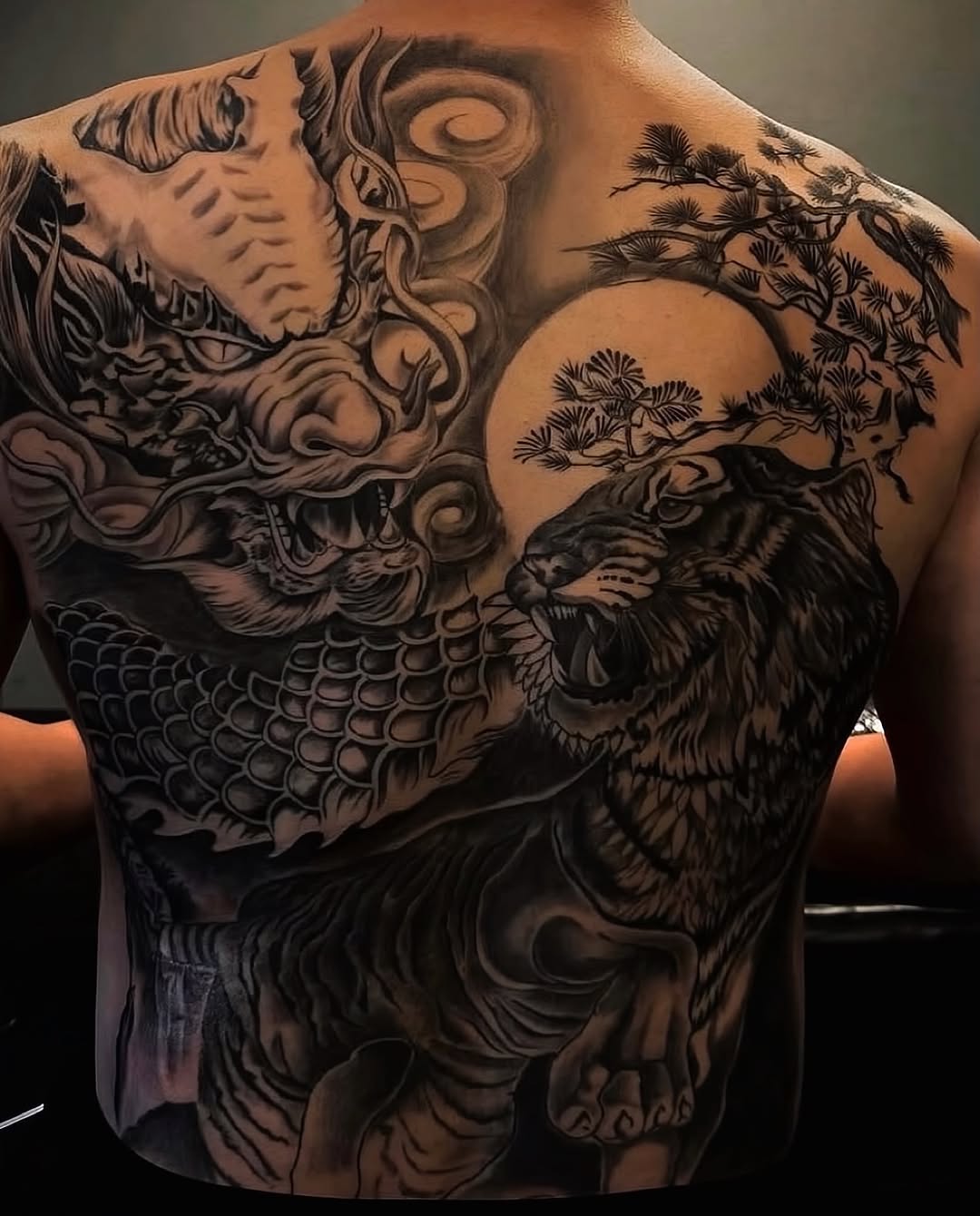 Tattoo by @h.tattooer_ — japanese_irezumi, black_and_grey