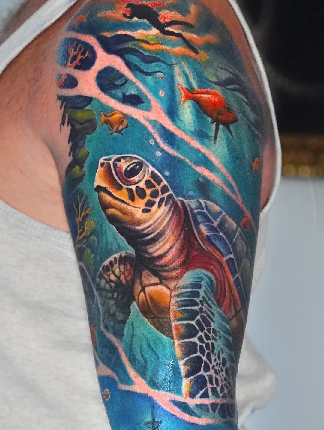 Tattoo by @charleshuurman — realism, black_and_grey