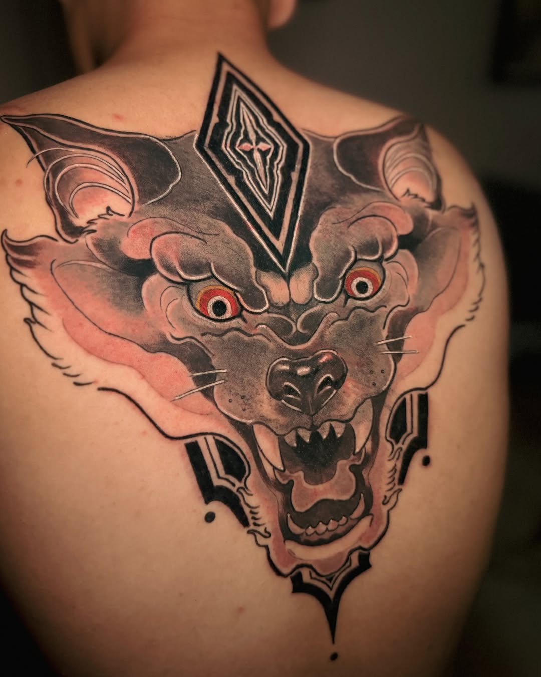 Tattoo by @marytattooing — japanese_irezumi, black_and_grey