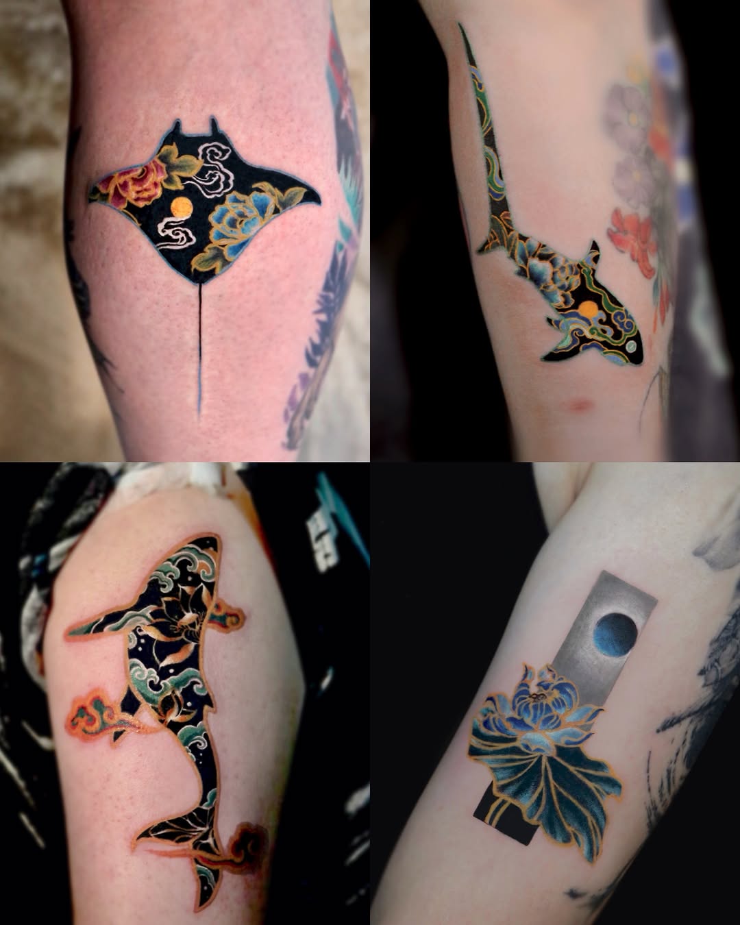 Tattoo by @dyun_tat2 — japanese_irezumi, blackwork