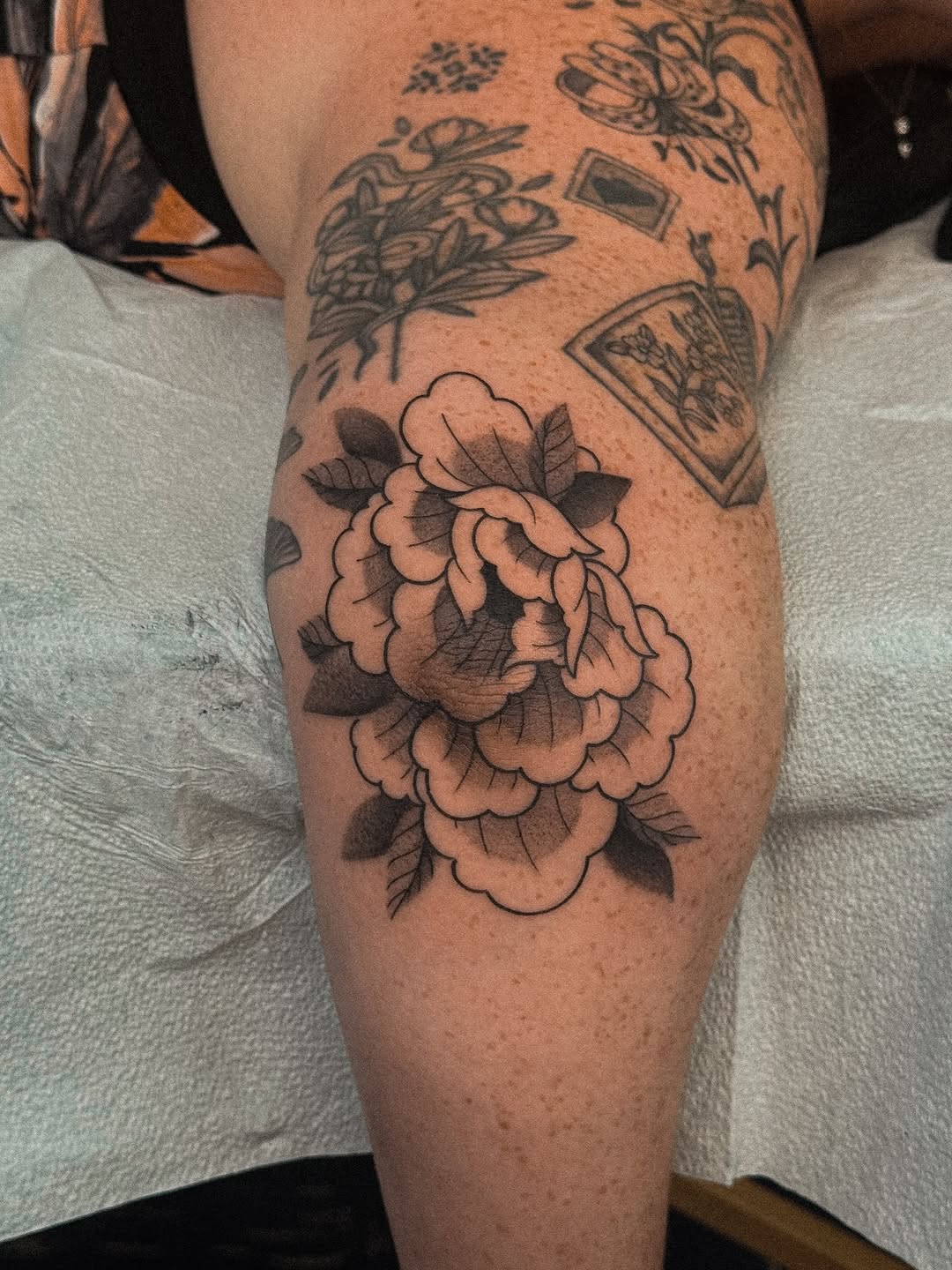 Tattoo by @peur_bleue.tattoo β black_and_grey, neo_traditional