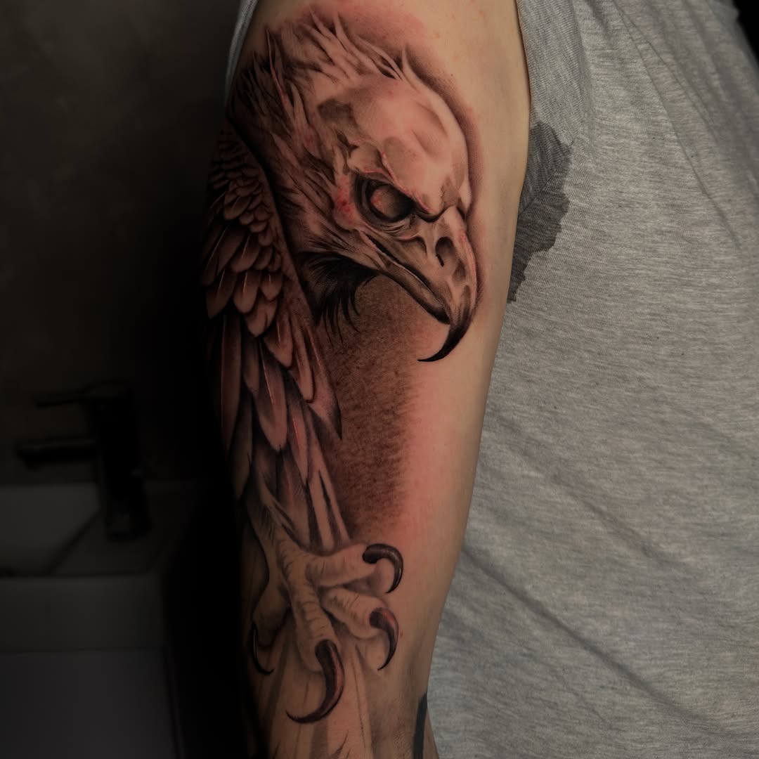 Tattoo by @22.co.uk — realism, black_and_grey