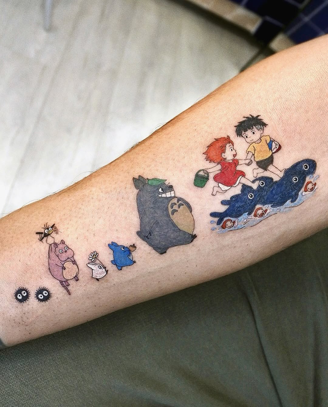 Tattoo by @broccoli_tattooer — anime, new_school