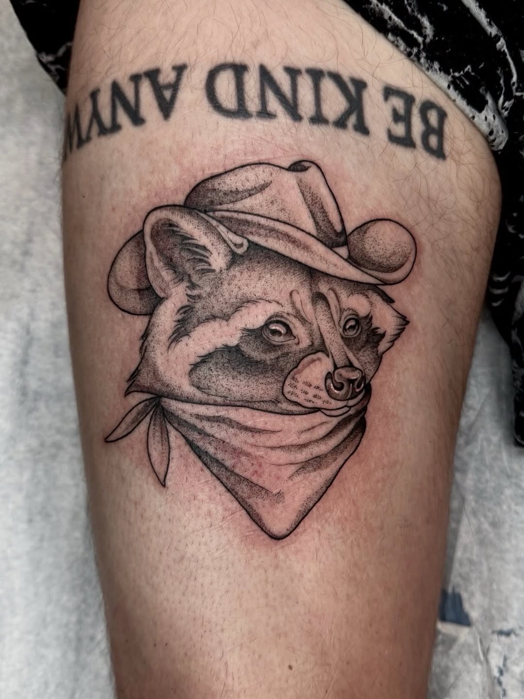 Tattoo by @horsegirltats — realism, black_and_grey