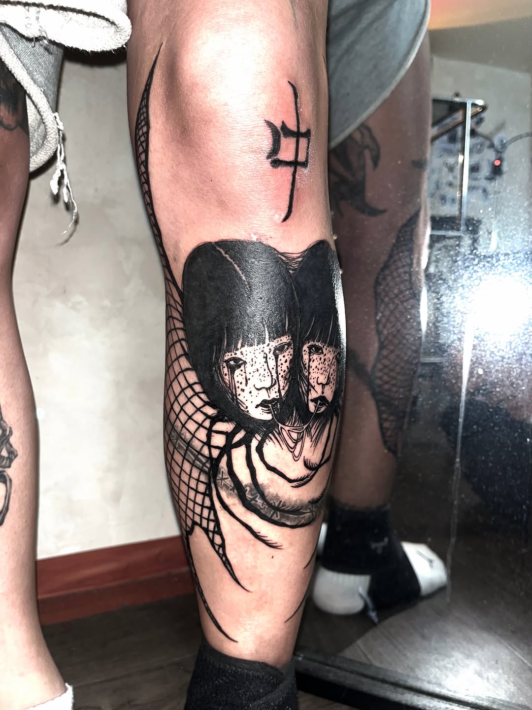 Tattoo by @ssssssssssim5 — blackwork, illustrative