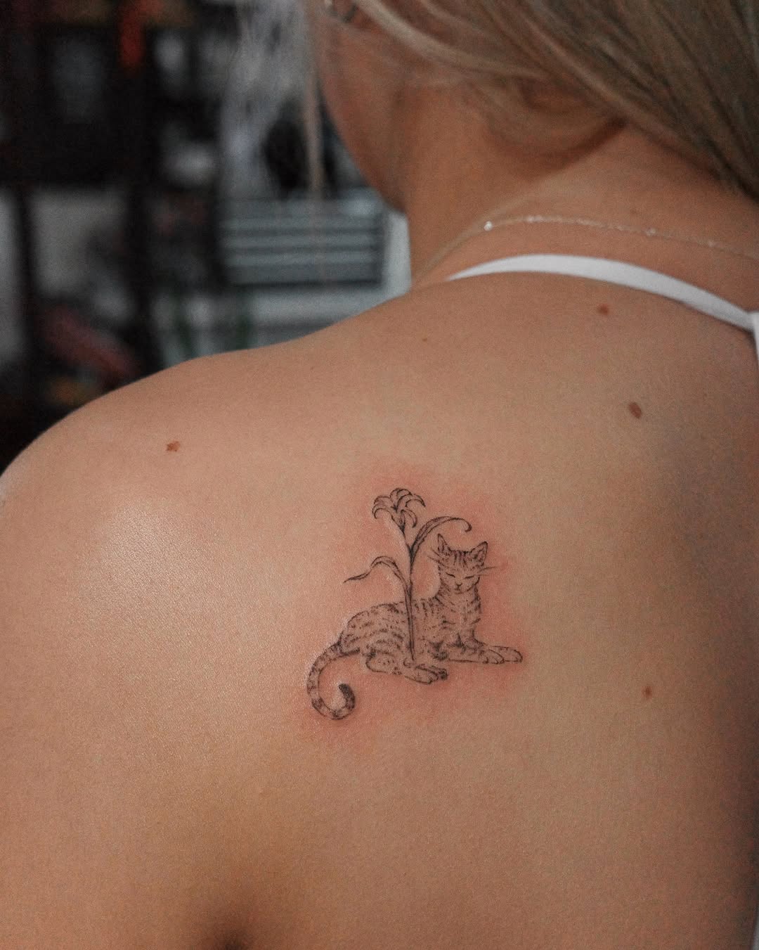 Tattoo by @blackpear_ink — fine_line, illustrative