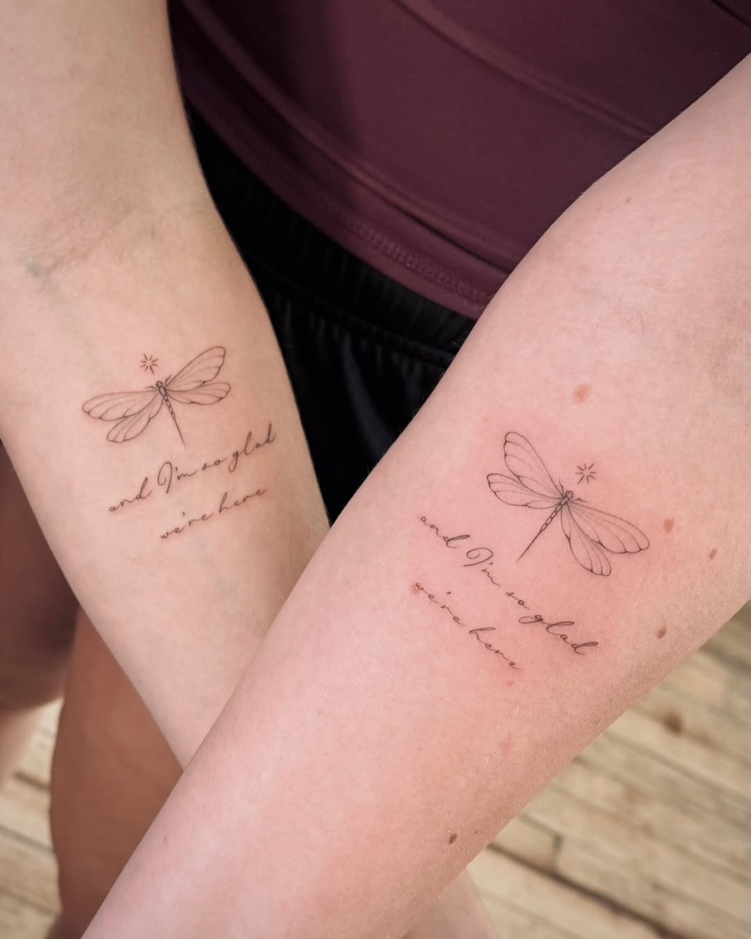 Tattoo by @blackpear_ink — fine_line, lettering_script