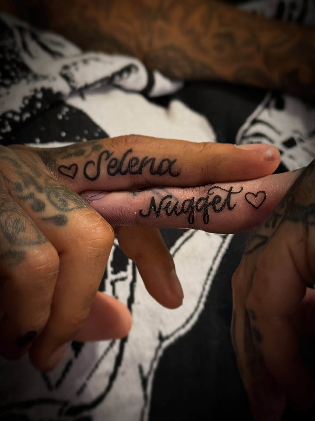 Tattoo by @selenamariatattoos — lettering_script, fine_line