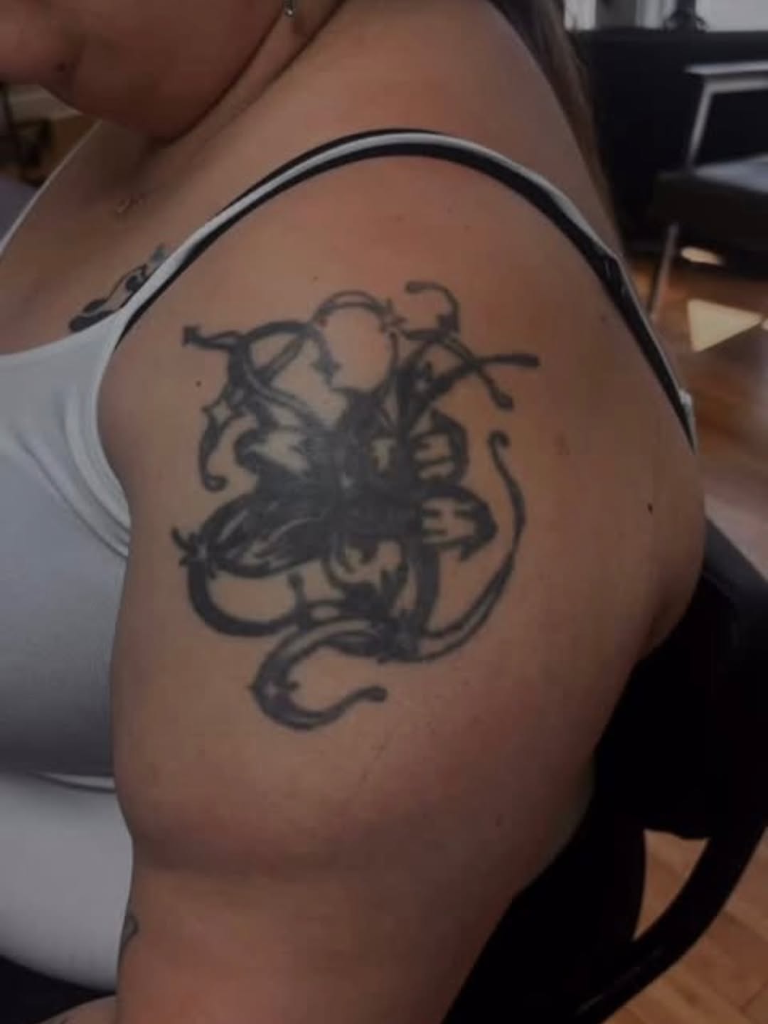 Tattoo by @_fergie_ferg — blackwork