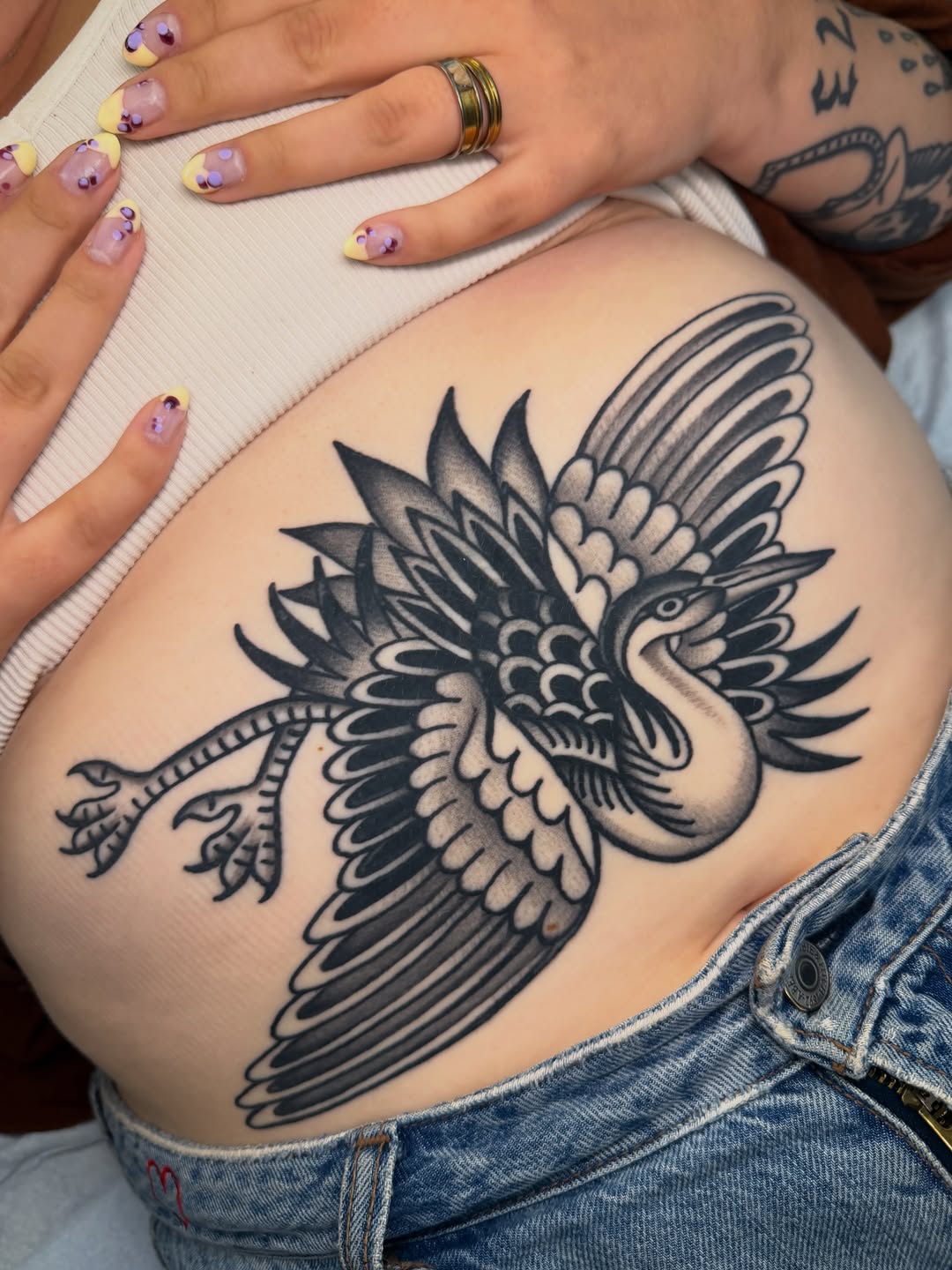 Tattoo by @sweetpeachtattoos — american_traditional