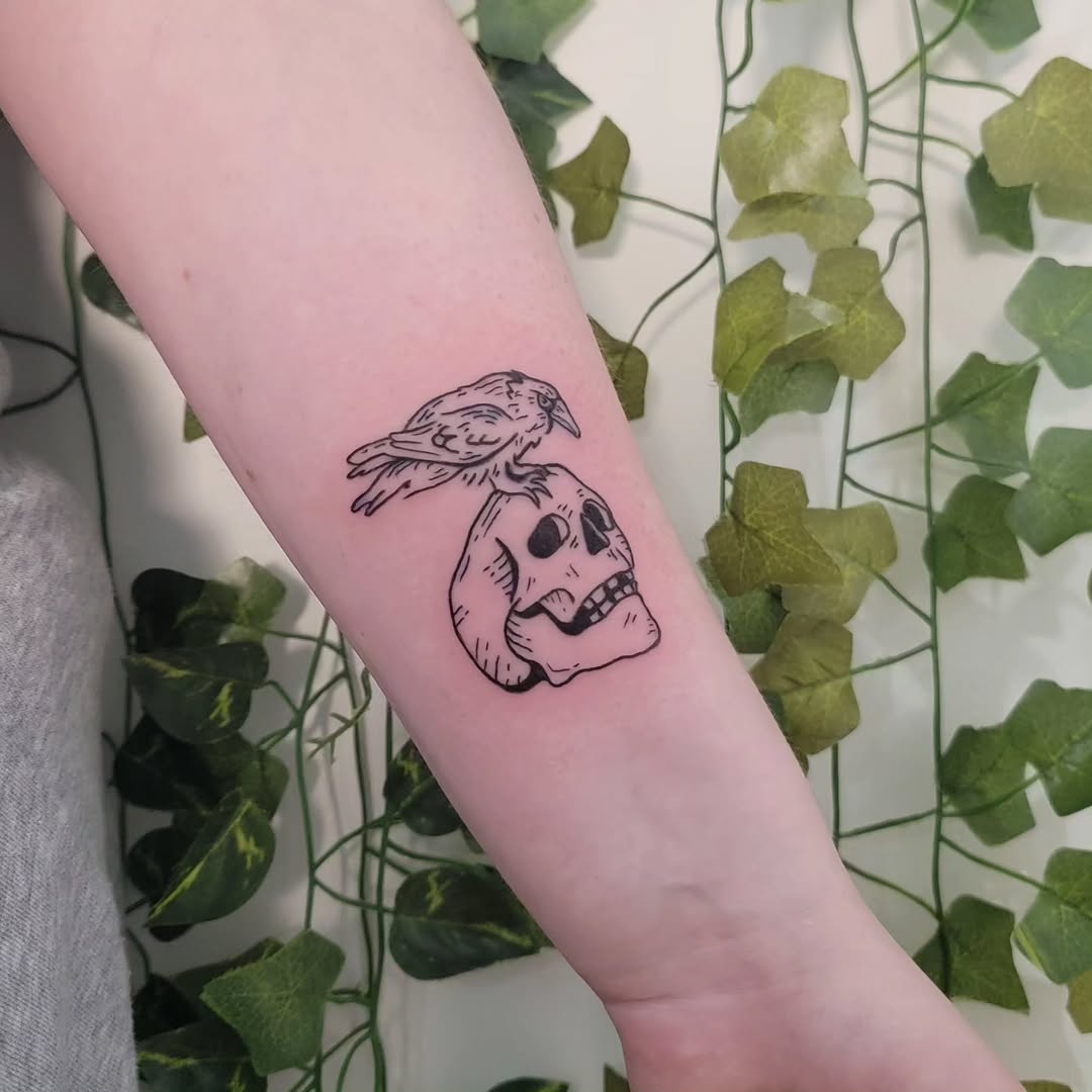 Tattoo by @satyrtattoos โ illustrative