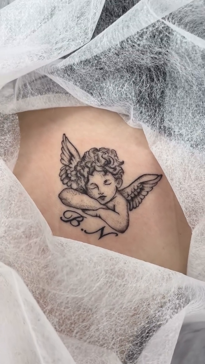 Tattoo by @skam_tattoo — black_and_grey, realism