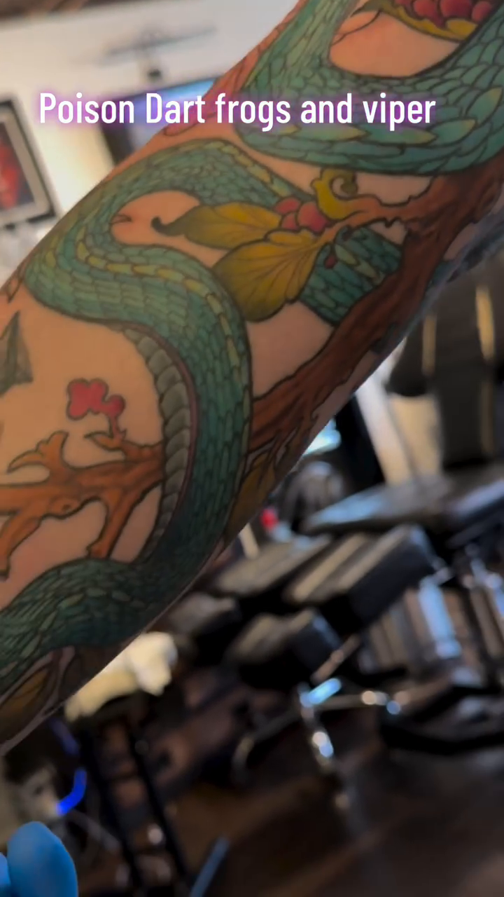 Tattoo by @justintattooart — japanese_irezumi, neo_traditional