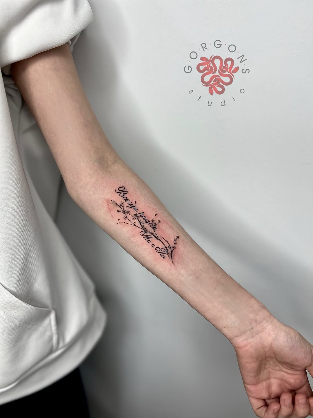 Tattoo by @tygydyk_tattoo — lettering_script, fine_line