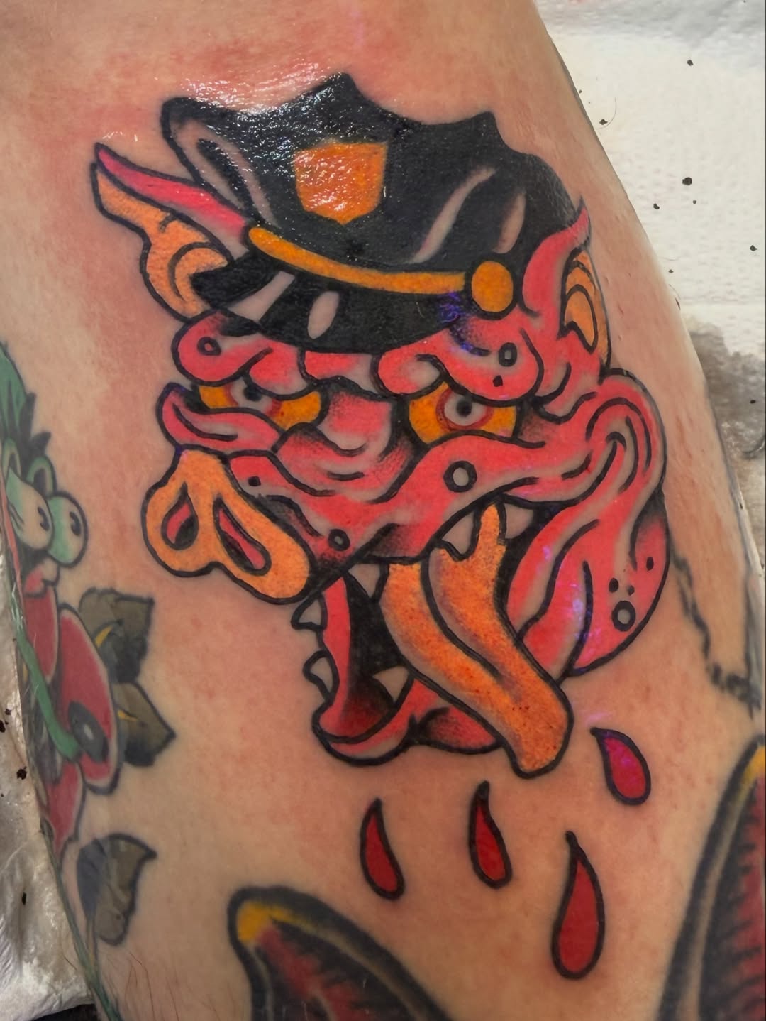 Tattoo by @sketchylawyer — american_traditional, neo_traditional