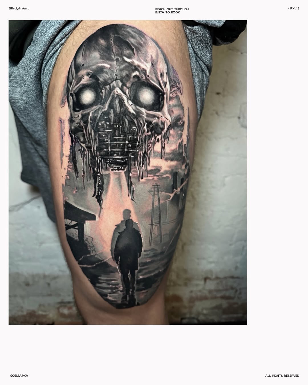Tattoo by @profet_ink — realism, dark_realism