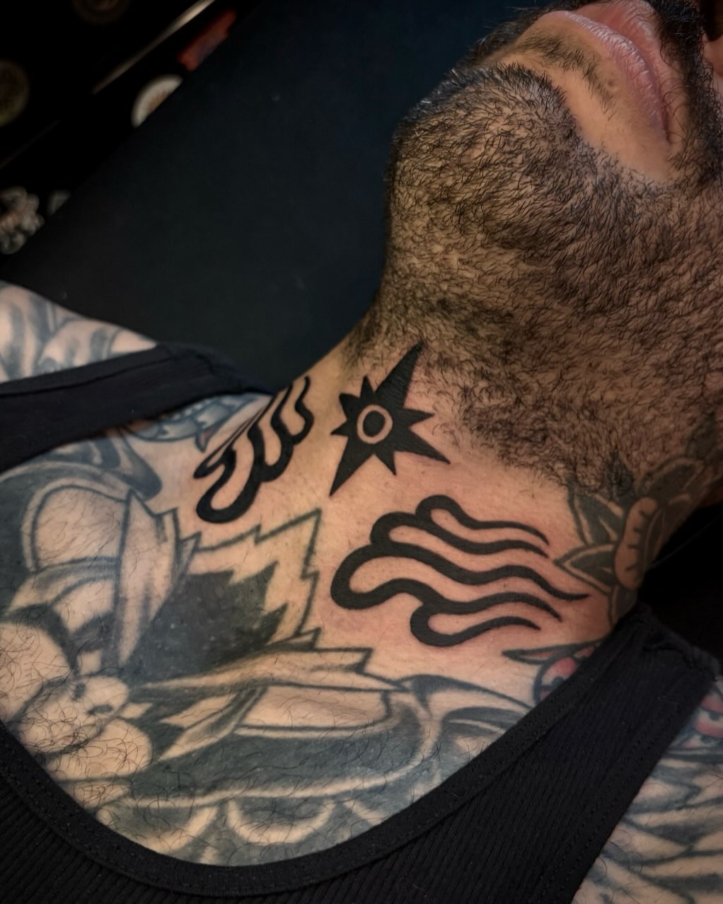 Tattoo by @joe.blackmamba — blackwork