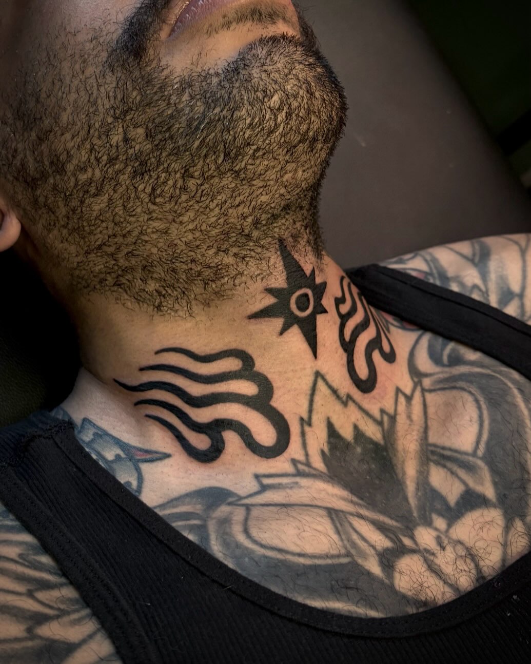 Tattoo by @joe.blackmamba — blackwork