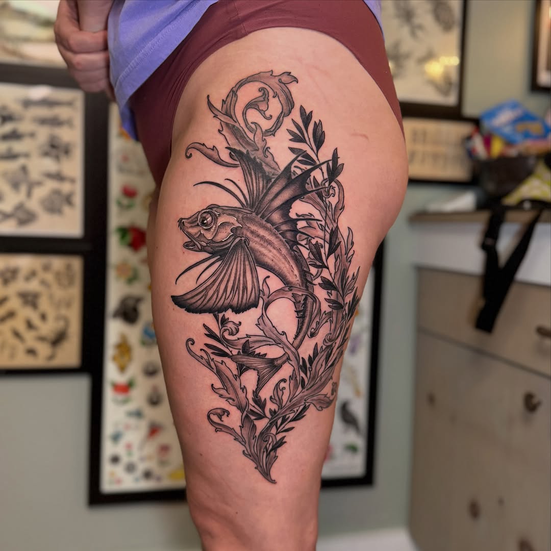 Tattoo by @sullivangiles — black_and_grey, realism
