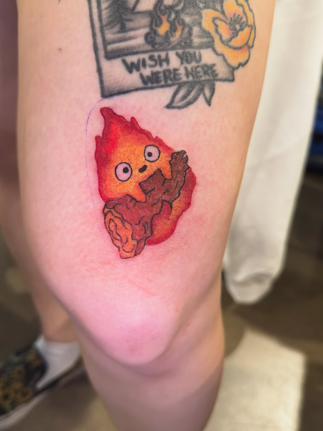 Tattoo by @tat2desirez โ anime