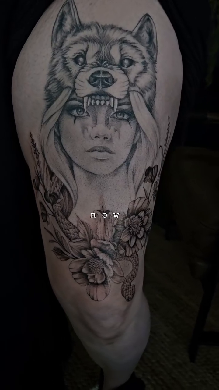 Tattoo by @wilt.studio — black_and_grey, realism