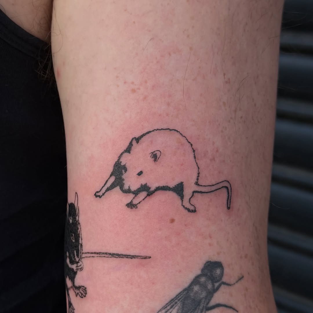 Tattoo by @vsgoblintatts — illustrative
