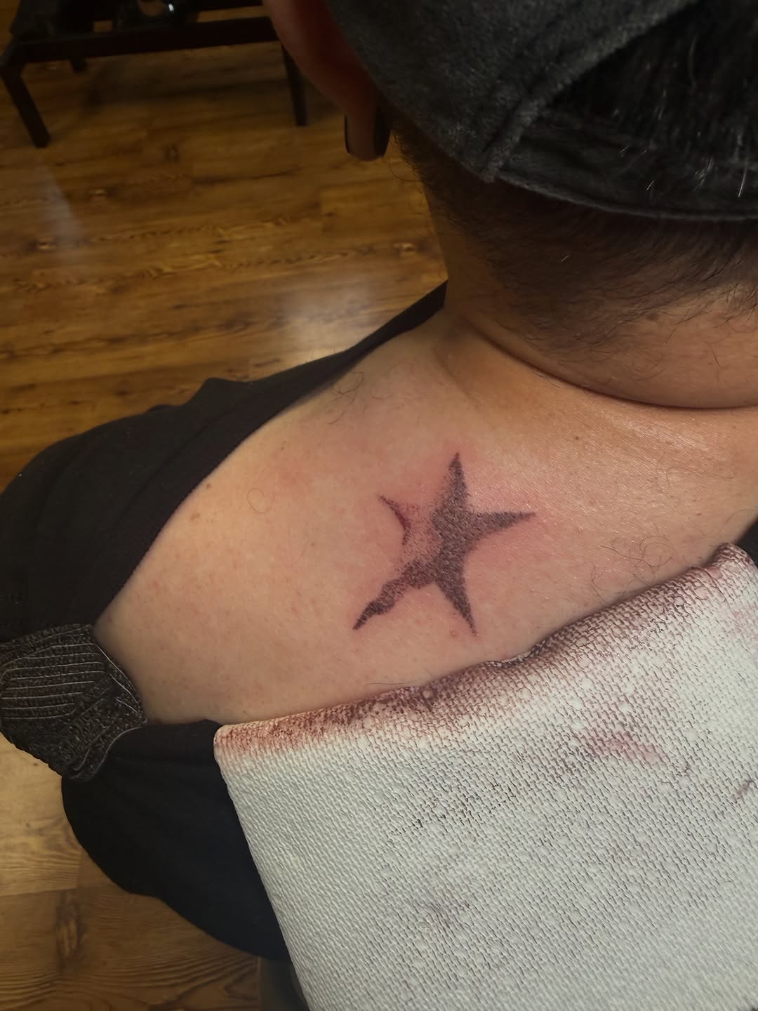 Tattoo by @sideshow_artist — blackwork