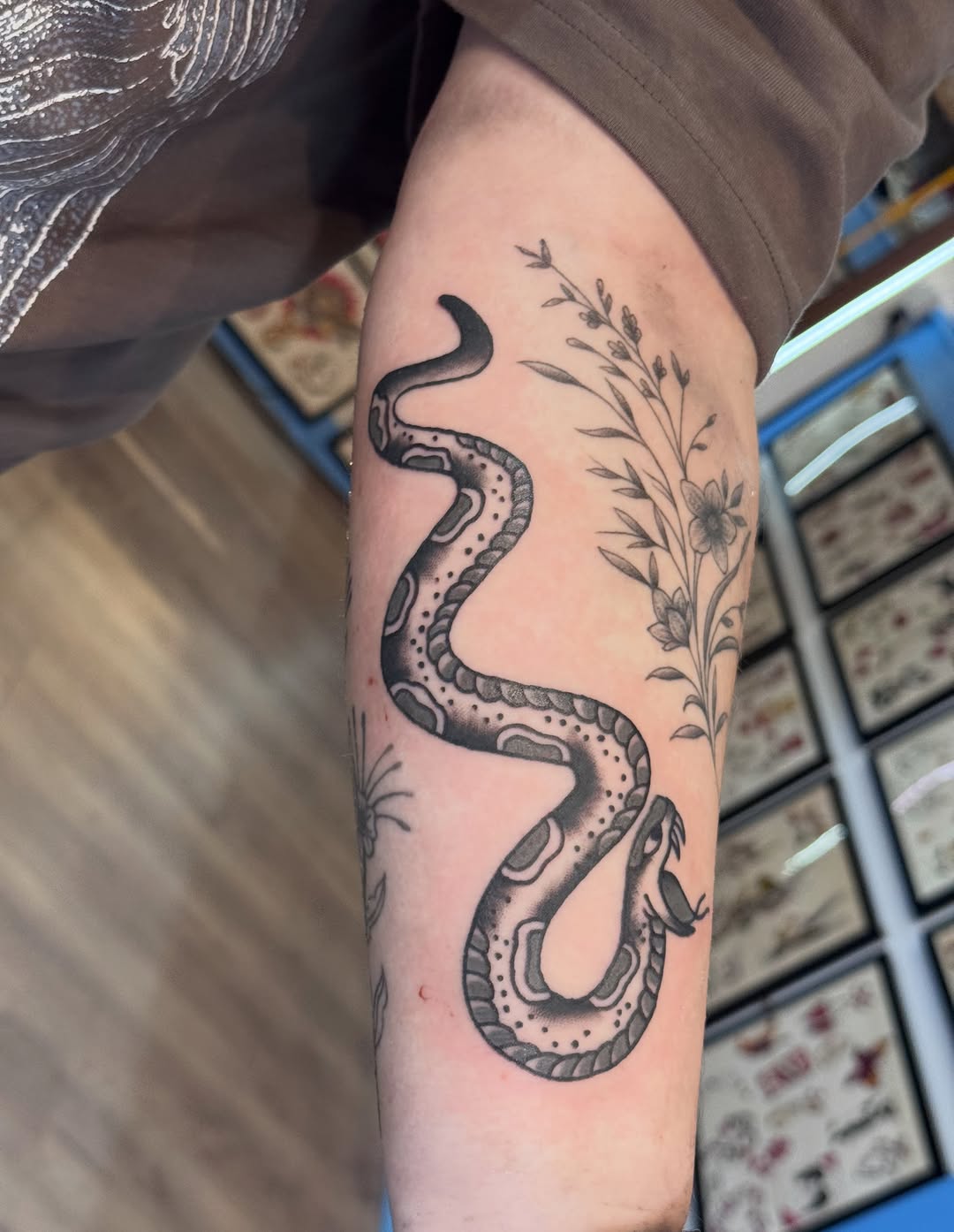 Tattoo by @summerthymetattoo — american_traditional, black_and_grey