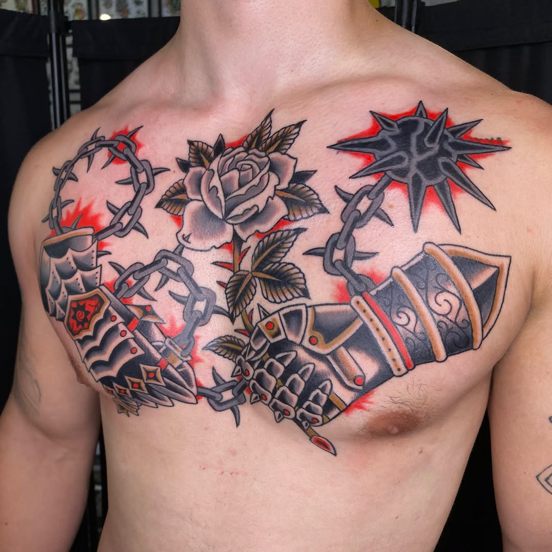Tattoo by @morgana.sutherland — american_traditional, neo_traditional