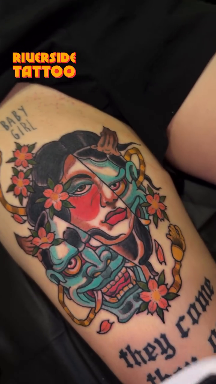Tattoo by @shawzyriverside — neo_traditional, lettering_script