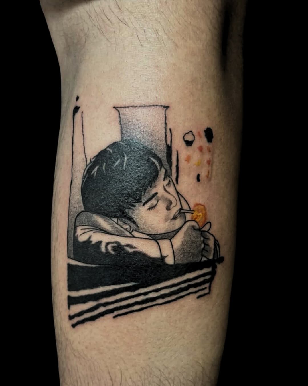 Tattoo by @persialeilani — trash_polka, illustrative