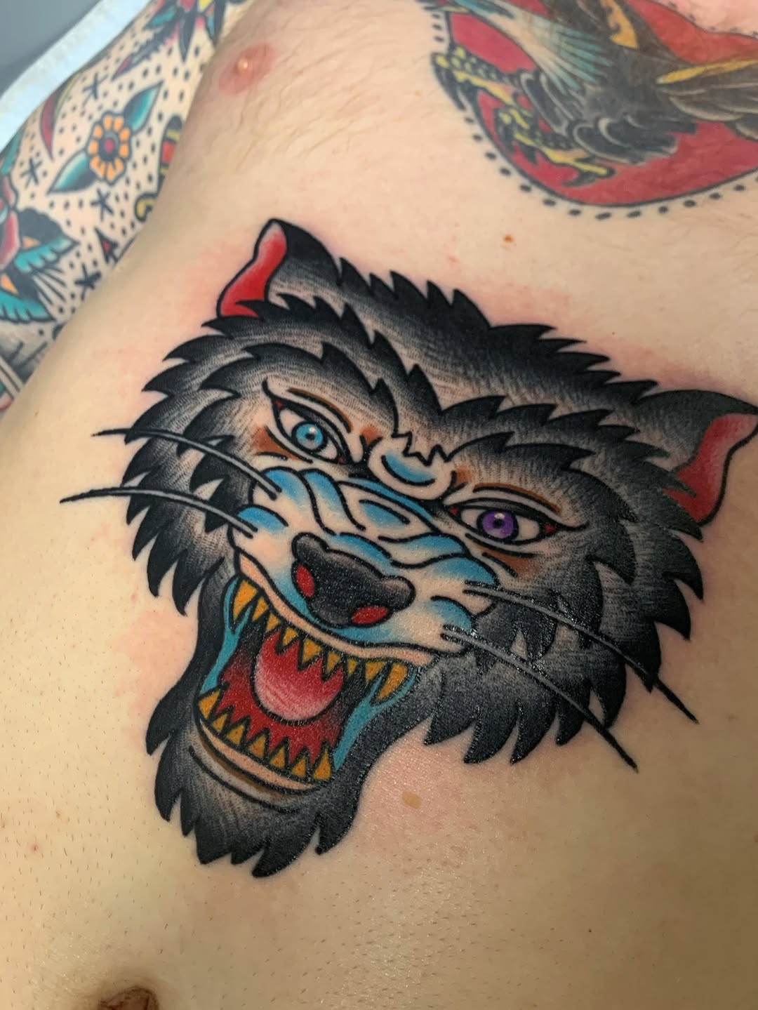 Tattoo by @thrashmoneymillionaire — american_traditional