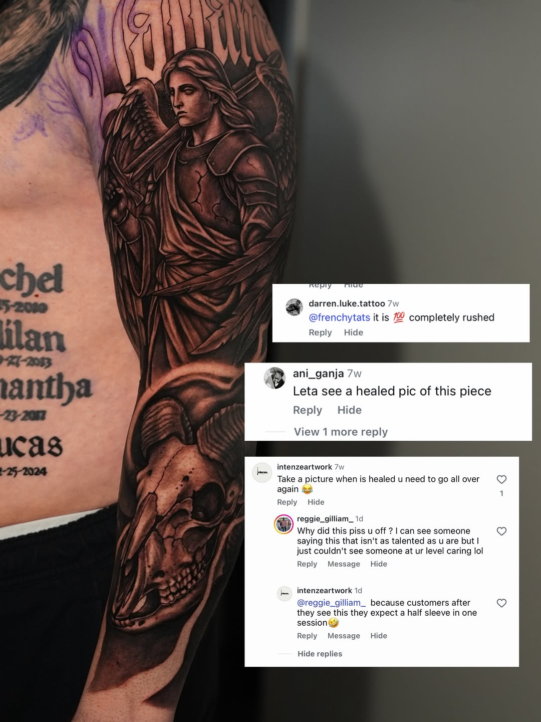 Tattoo by @badvibestattoos — realism, black_and_grey