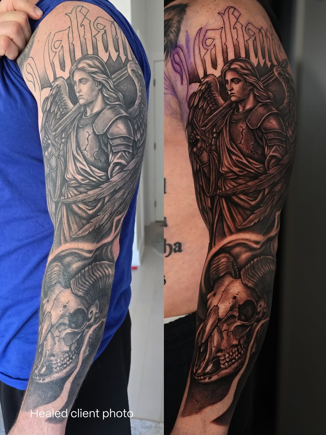 Tattoo by @badvibestattoos — realism, black_and_grey