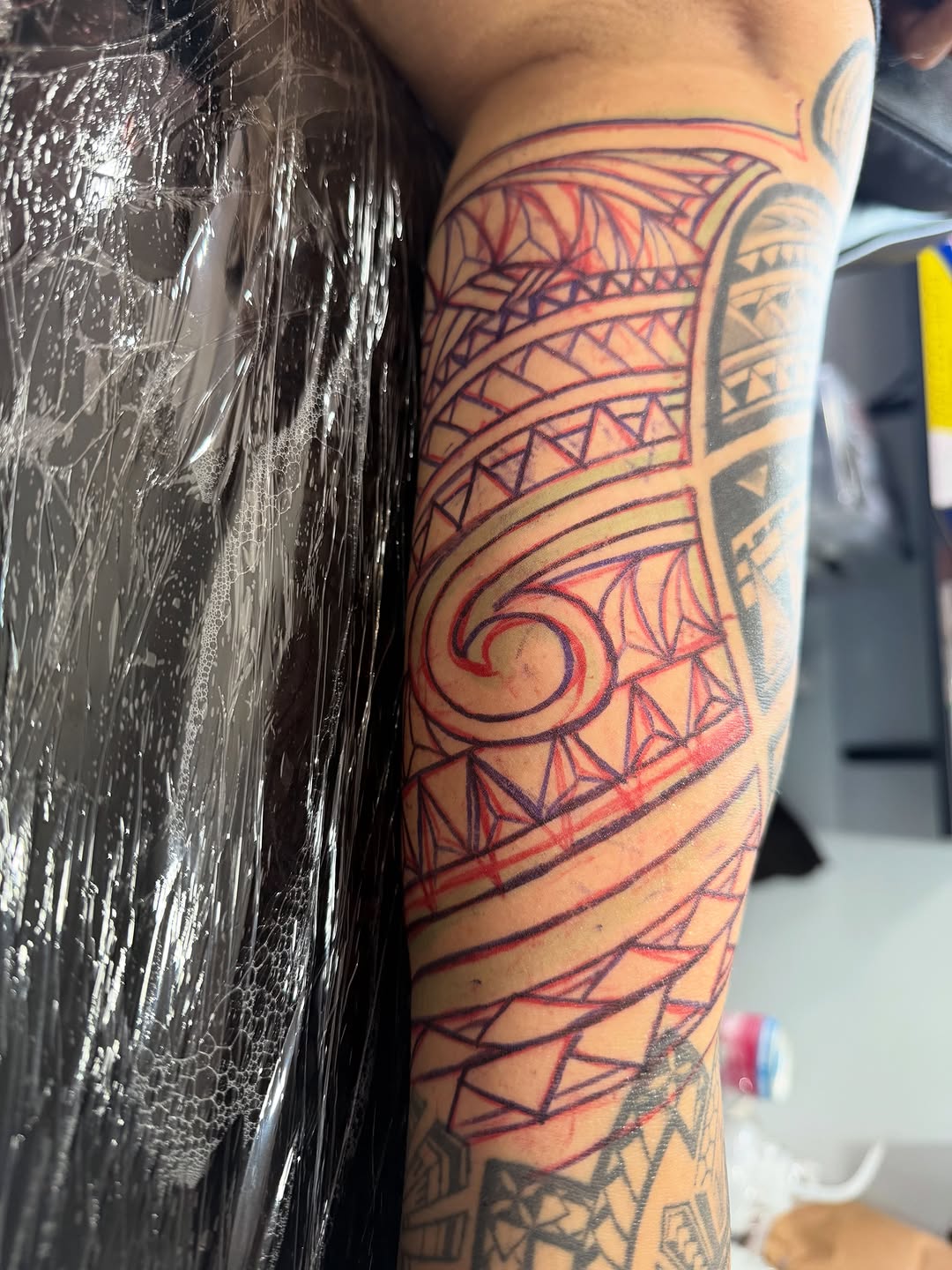 Tattoo by @og_stitch626 — tribal