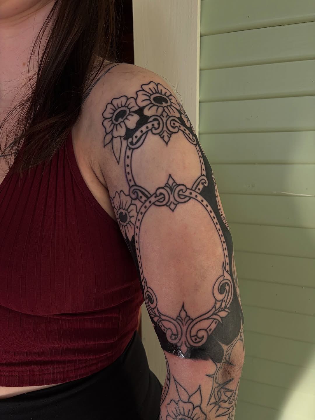 Tattoo by @b.crow.tattoos β ornamental, blackwork