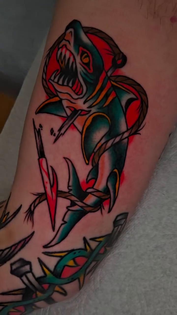 Tattoo by @deeenster — american_traditional
